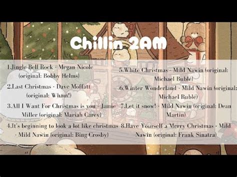 [ playlist ] English Christmas songs covers ~ Chillin 2AM - YouTube