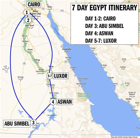 Egypt 7 Day Itinerary - itineraryy