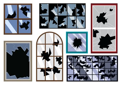 Free Broken Window Vector 110645 Vector Art at Vecteezy