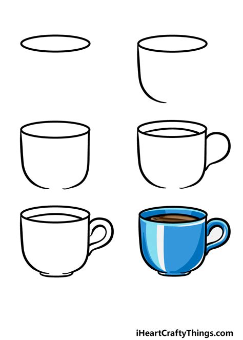 Cup Drawing - How To Draw A Cup Step By Step