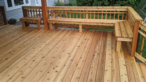 Western Red Cedar Deck - Build Vitruvian