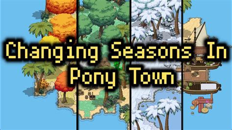 Changing The Season In Pony Town (Tutorial) - YouTube