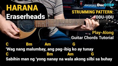 HARANA - Eraserheads (Guitar Chords Tutorial with Lyrics Strumming ...