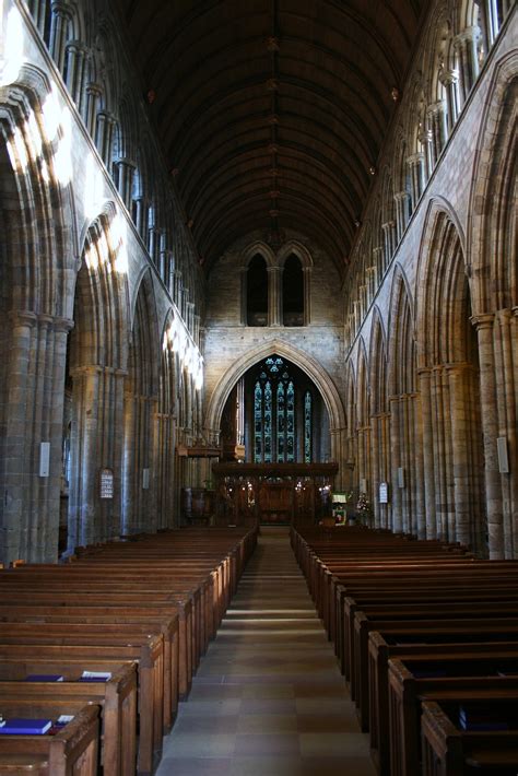 Dunblane Cathedral in central Scotland dates from the 13th century.