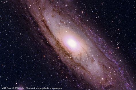 M31 - Looking into the Core of the Andromeda Galaxy - Galactic Images