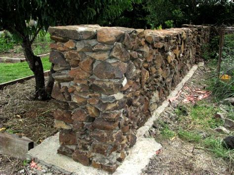 Image result for building a stone wall with mortar | Stone Wall ...