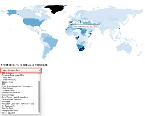 Presenting the World in Data using World Map Visualization - AMIS ...