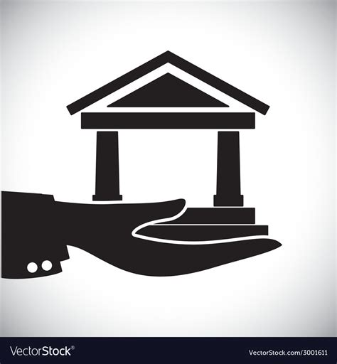 Bank design Royalty Free Vector Image - VectorStock