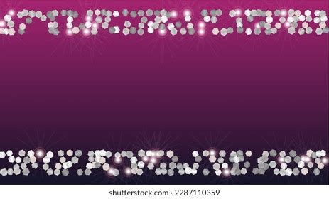 Gold Background Confetti Glitter Particles Sparkle Stock Vector ...