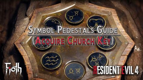 Resident Evil 4 - Symbol Button Pedestals Guide (HARDCORE) - YouTube