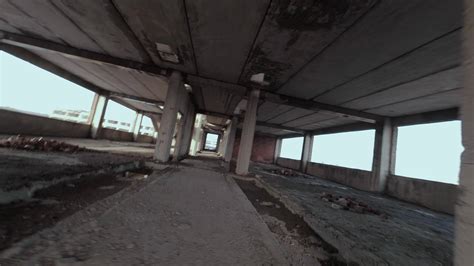 FPV drone flies through an abandoned building 24585197 Stock Video at ...