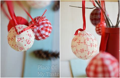 DIY FABRIC ORNAMENTS