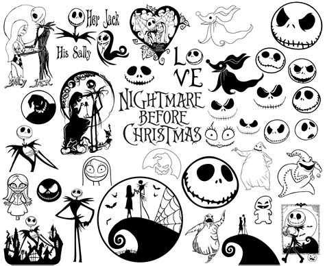 Nightmare Before Christmas Drawing Ideas