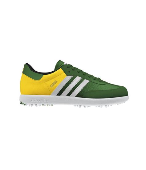 adidas Mens Samba Limited Edition Shoes (Green/Yellow) 2012