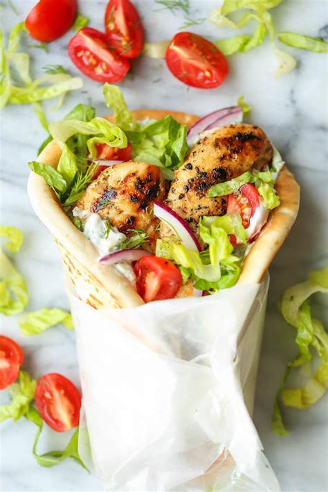 Chicken Gyros Recipe | RecipeLion.com