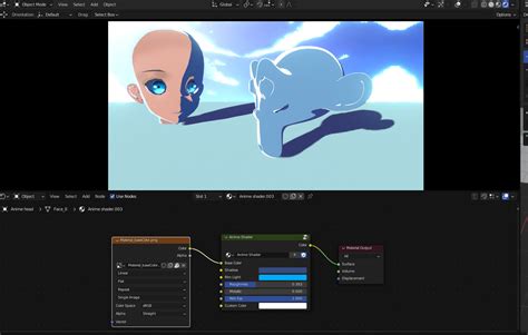 ArtStation - Anime Shader for Blender | Resources