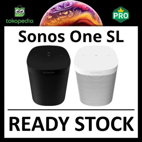 Jual Sonos One SL black or white with apple airplay 2 wireless wifi ...