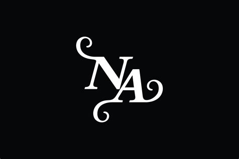 Monogram NA Logo V2 Grafica di Greenlines Studios · Creative Fabrica