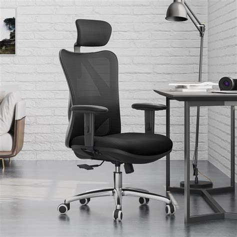 Desk Chairs Chairs & Sofas Sihoo Ergonomic Office Chair Computer Desk ...