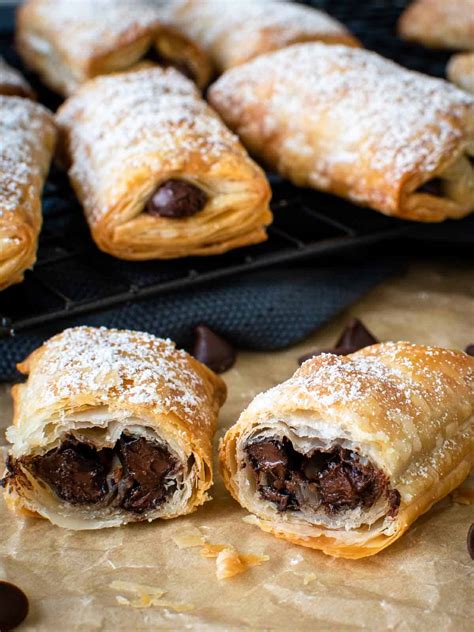 Chocolate Puff Pastry in 20 minutes - Marcellina In Cucina