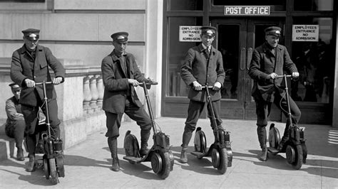 What Were The First Electric Scooters? » Electric Scooter Guide