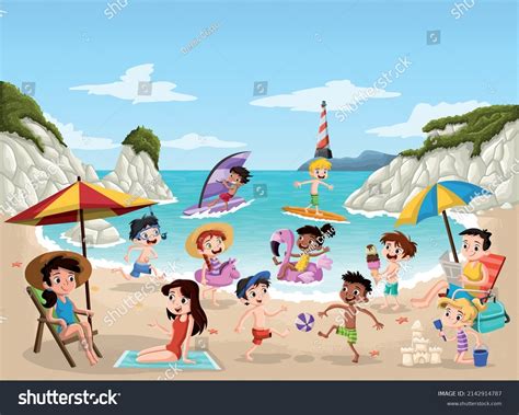 193,447 Beach Holiday Cartoon Royalty-Free Images, Stock Photos ...