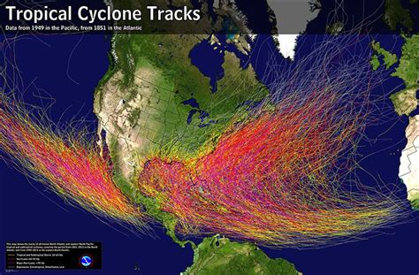 Florida hurricane track history map - aotews