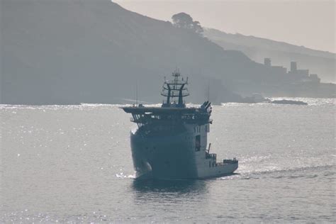 THE FIRST VISIT OF RFA PROTEUS IN PLYMOUTH