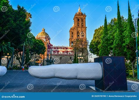 Puebla, Mexico, the City of Colors Editorial Stock Photo - Image of ...