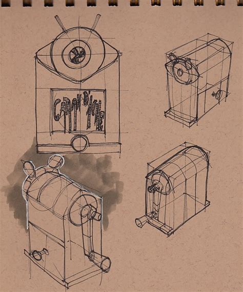 Louis learns to draw: Pencil Sharpener