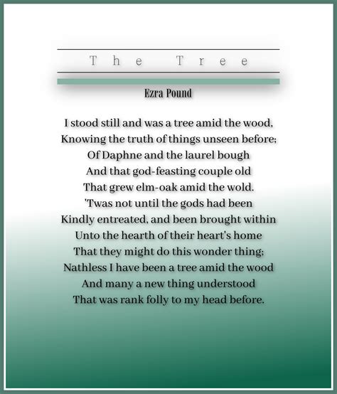 Ezra Pound Poems | Classic Famous Poetry