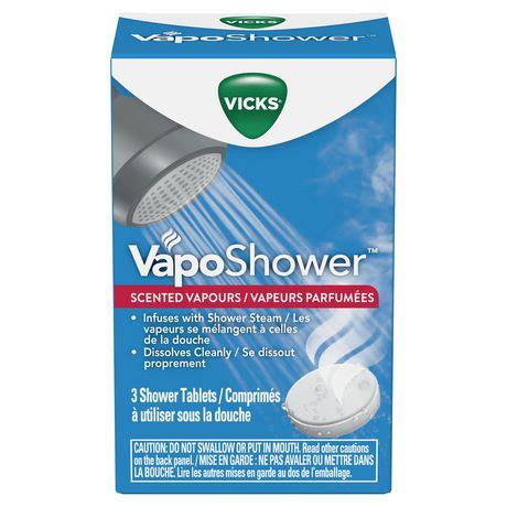 Vicks VapoShower, Shower Tablet, Shower Bomb, Aromatherapy Vapours ...