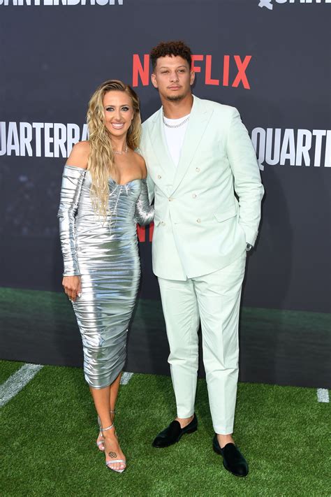 Brittany Mahomes Wowed in This Silver Dress at Premiere: PHOTOS