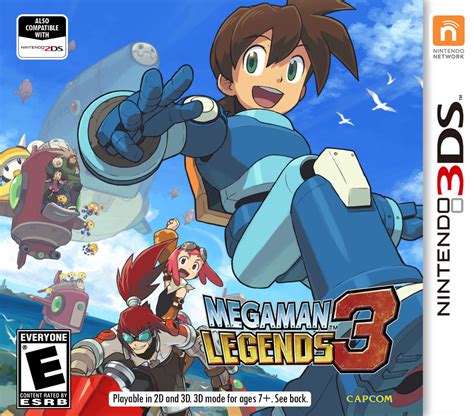 Mega Man Legends 3 - 3DS Front Cover by CreativeAnthony on DeviantArt