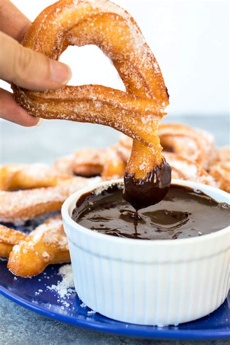 Churros with Mexican Chocolate Sauce - CPA: Certified Pastry Aficionado