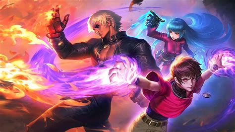 Aurora Gusion Dyrroth Kof Skins Mobile Legends 4K HD Gusion Wallpapers ...