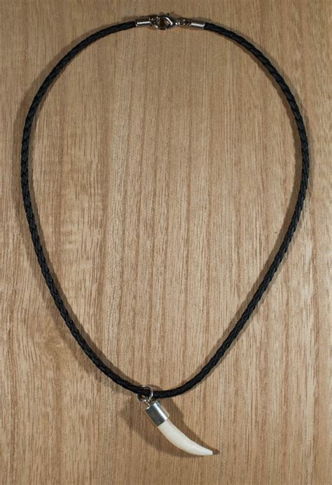 Plain Crocodile Tooth Necklace – Crocodile Darwin