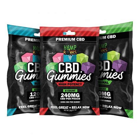 CBD Gummies Sample Pack Bundle | Hemp Bombs