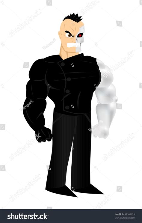 Cartoon Bad Guy Stock Vector (Royalty Free) 89104138 | Shutterstock