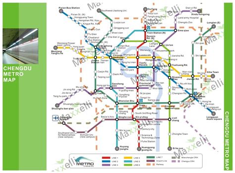 Chengdu Metro - China | Subway map, Chengdu, Metro map