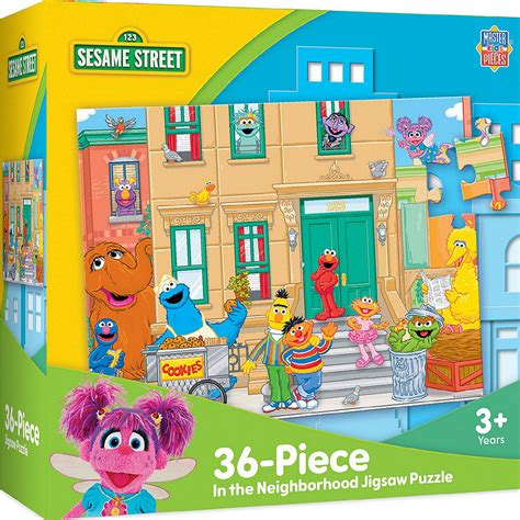 MasterPieces 36 Piece Sesame Street Puzzle for Kids - In the ...