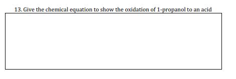 Solved Give the chemical equation to show the oxidation of | Chegg.com