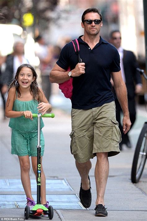 Hugh Jackman's daughter Ava shows off her temporary | Hugh jackman ...