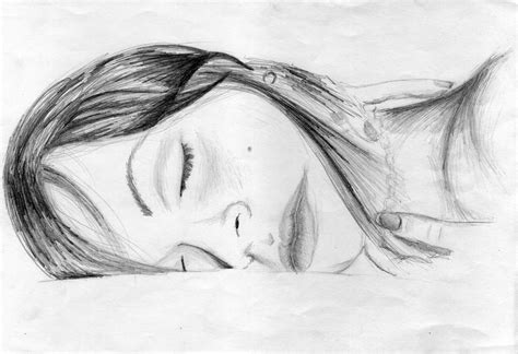 Young woman sleeping by garynip on DeviantArt