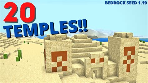 🔥 (BEST SEED) Minecraft 1.19 DESERT TEMPLE SEED Bedrock | Best ...