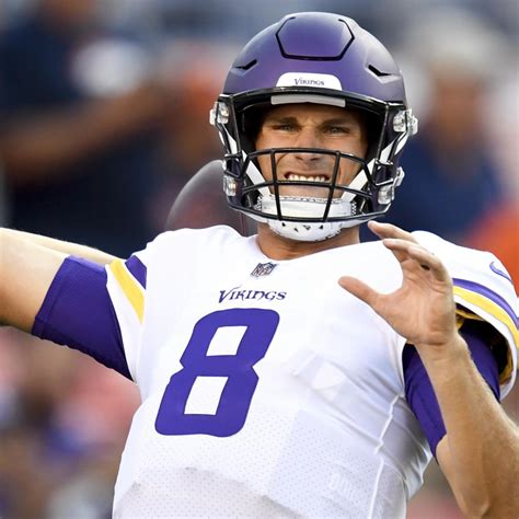 NFL Preseason Roundup: Kirk Cousins Deals in Vikings Debut | News ...