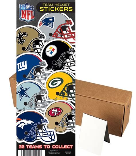 NFL Helmet Stickers