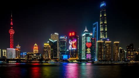 Shanghai Skyline Lights - Free photo on Pixabay - Pixabay