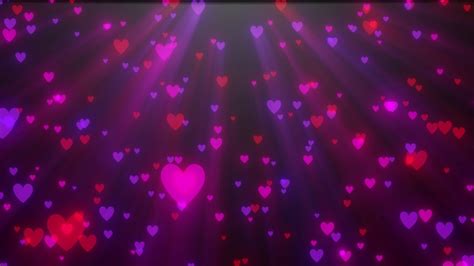 Falling Heart Background hd - YouTube