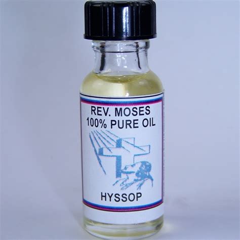 Hyssop Oil - Cleanses Body And Soul From All Evil With Daily Use